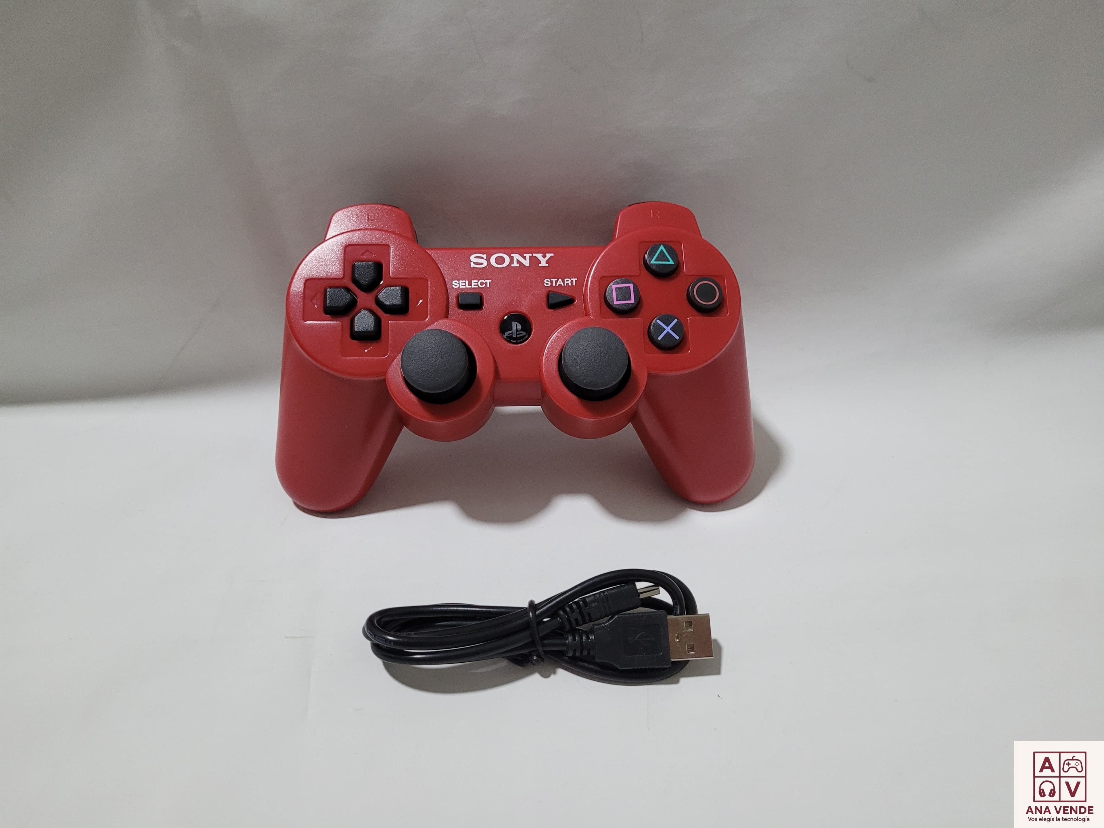 Joystick Inalámbrico PS3 Play Station 3 SONY con cable de carga 2