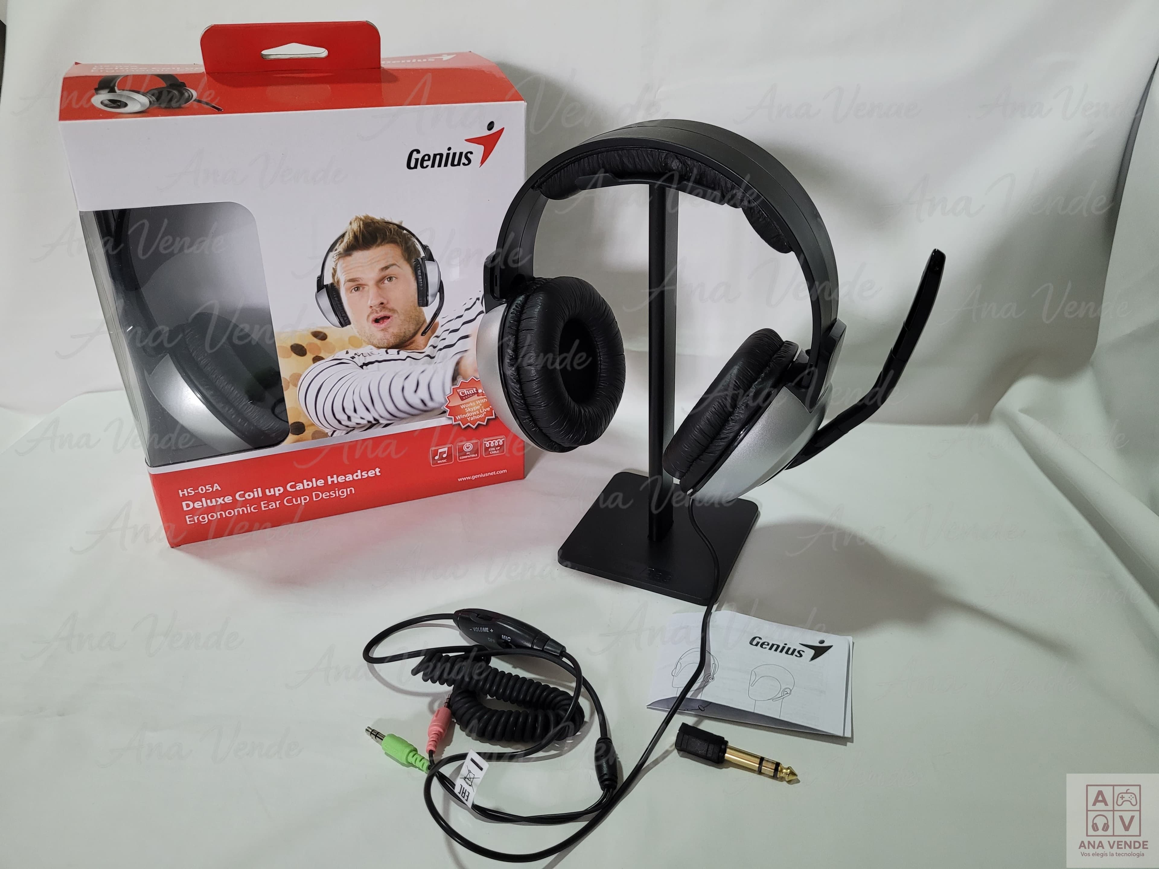 Auricular Genius con Micrófono 1