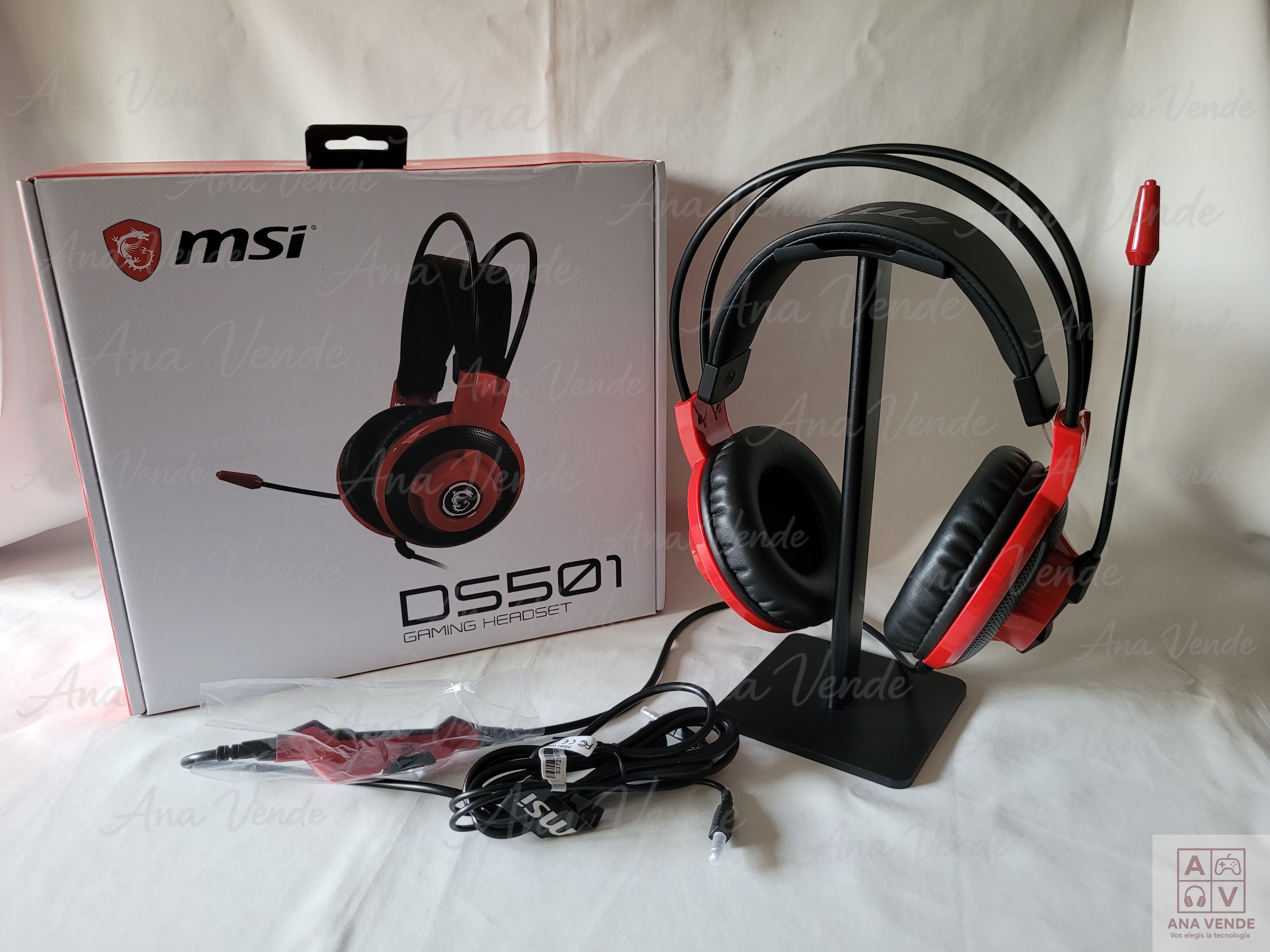 Auricular Gamer MSI DS501 2