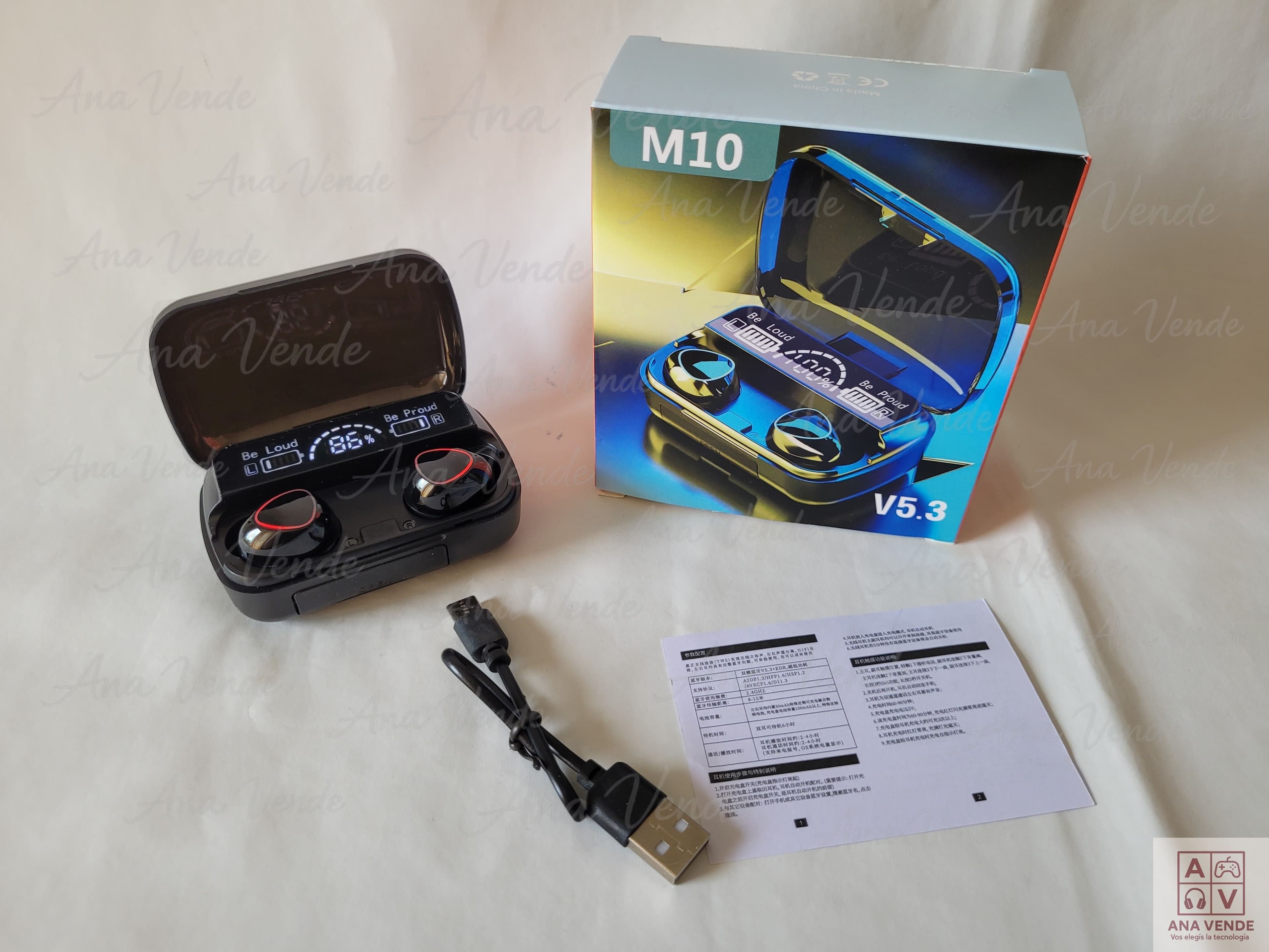 Auricular Bluetooth Inalámbrico M10 2