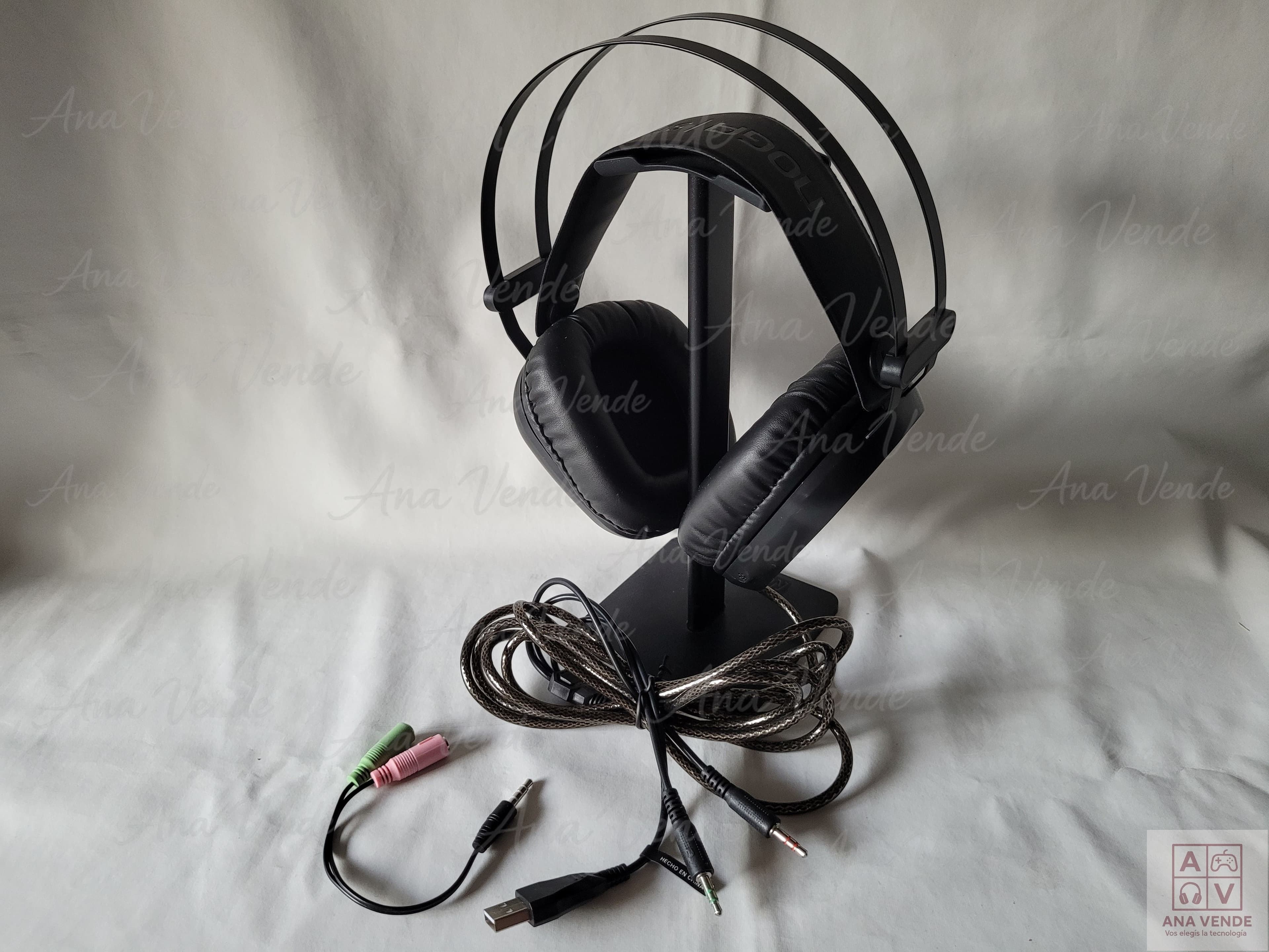 Auricular Gamer Noga Hydra con micrófono y luces LEDS 3