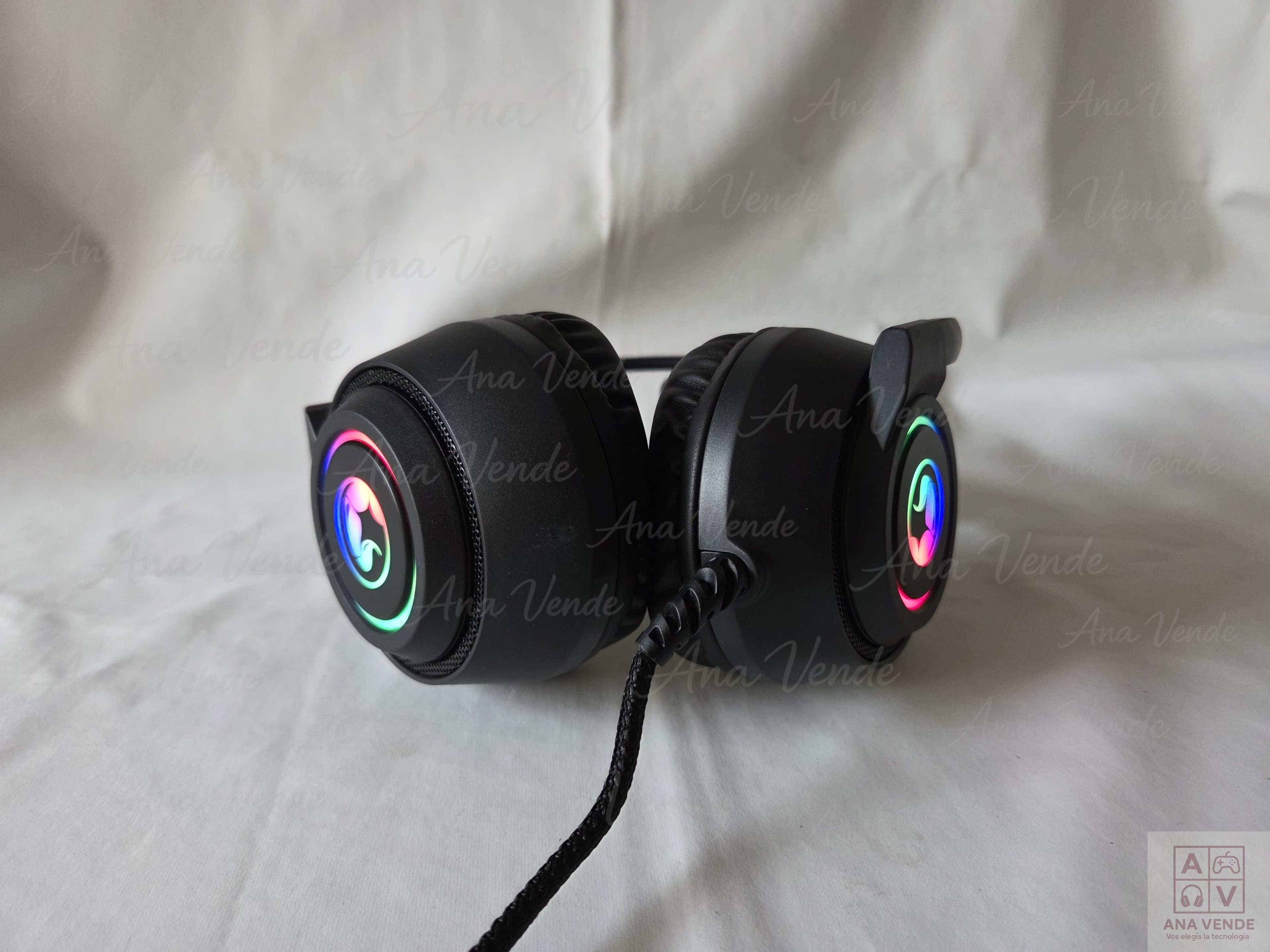 Auricular Gamer Marvo HG9056 USB 7.1 Rainbow Led 3